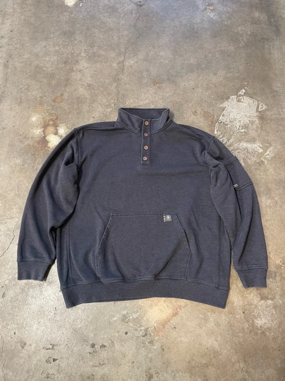 Ariat Rebar Quarter Button Up Sweatshirt